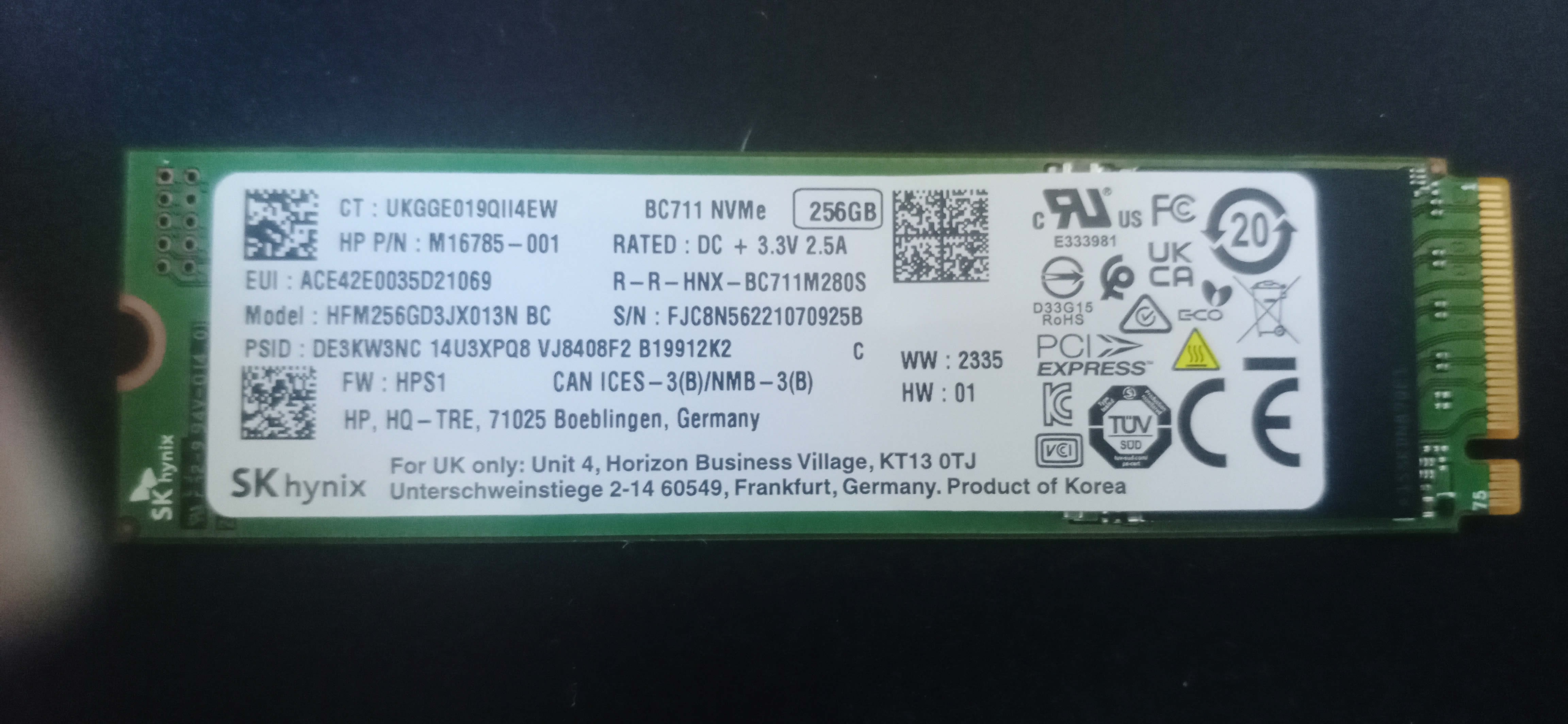SSD NVMe Rusak Dikarenakan PC Kotor Dan Power Sering Mati